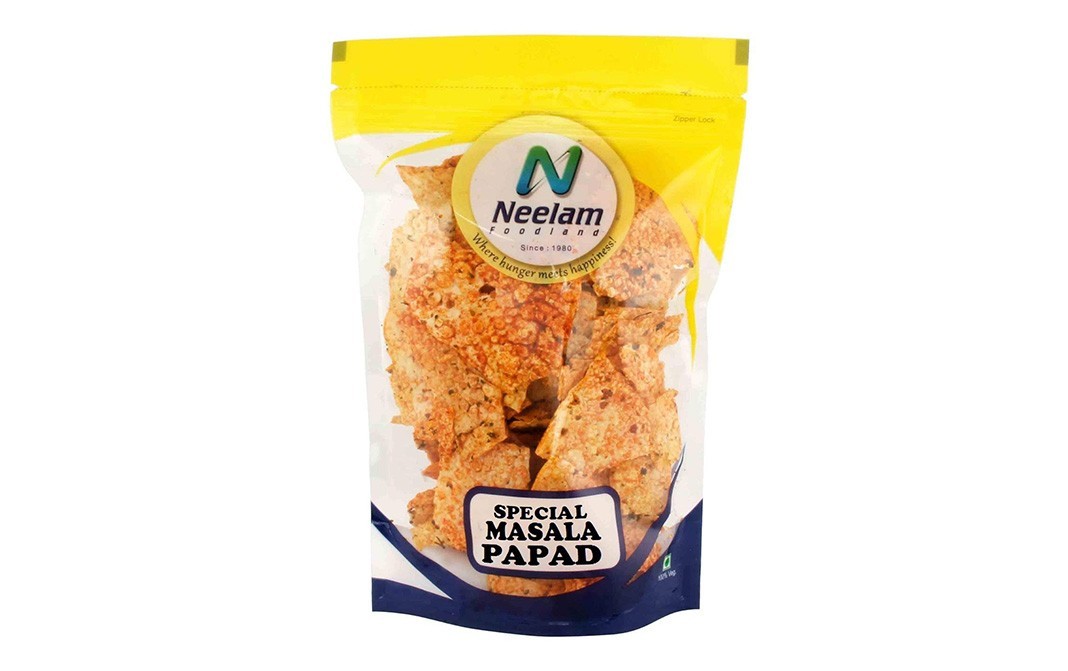 Neelam Foodland Special Masala Papad    Pack  300 grams
